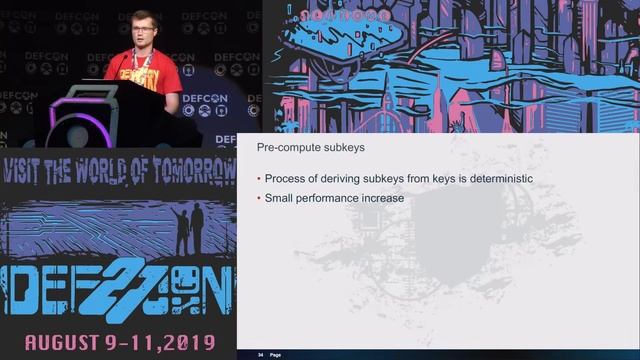 DEF CON 27 - Daniel ufurnace Crowley - Practical Key Search Attacks Against Modern Symmetric Cipher смотреть онлайн