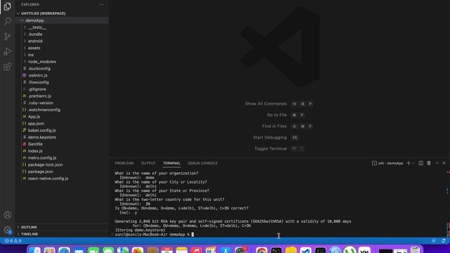 Create Signed APK In React Native APP. Step by Step In Hindi смотреть онлайн