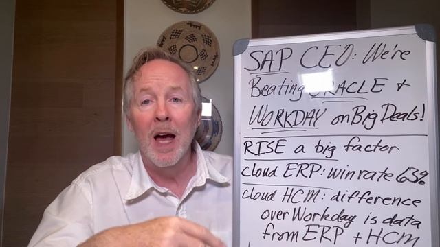 Cloud Wars Minute: SAP CEO: "We're Beating Oracle & Workday on Big Deals" (April 29, 2022) смотреть онлайн