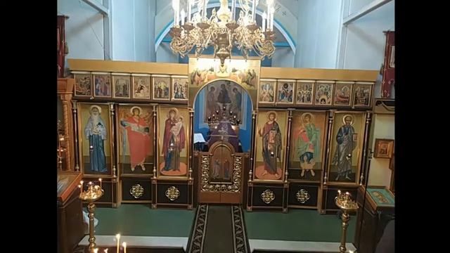 Воскресная Cлужба V-ую неделю Великого Поста в храме Иоанна Богослова в Измайлово (Москва)