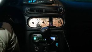 Светодиодная подсветка управления печкой на Шевроле Нива