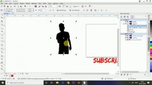 How to Give stroke to an image in Corel Draw | Outline Image