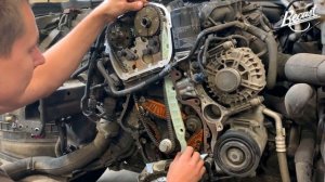 Замена комплекта цепи 1.8/2.0 TFSI/TSI