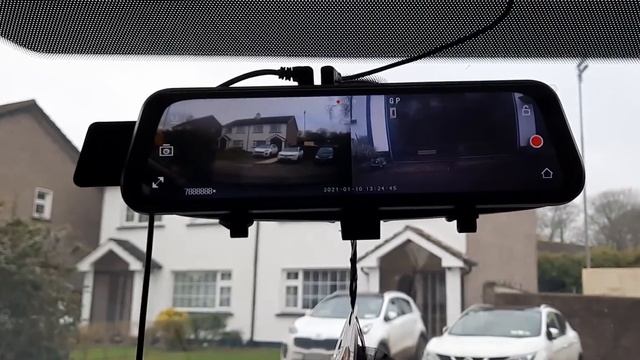 Installing Rear View Mirror Car Dvr Camera Dash Cam смотреть онлайн