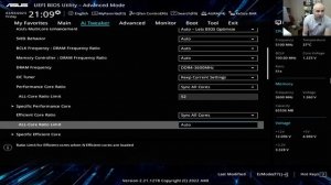 Настройка Core i5-13600K на материнке Asus Prime Z690-P WiFi DDR4. Тест 4070Ti Ultra W OC