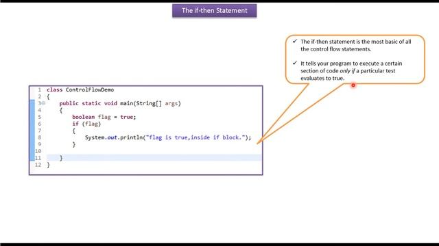 Java if-then statement | Java Tutorial смотреть онлайн
