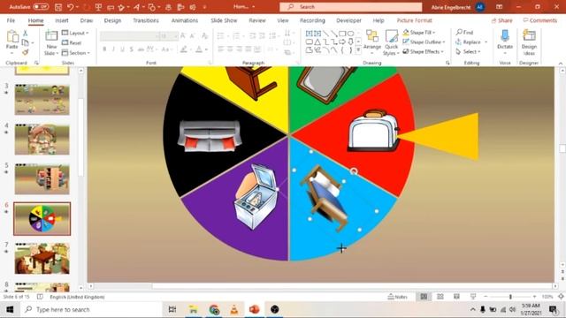 Create the Wheel of fortune PowerPoint Game! смотреть онлайн
