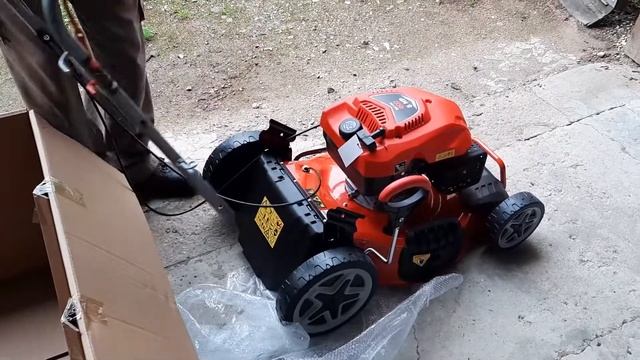 Газонокосилка бензиновая самоходная ECO LG-633 Видеоотзыв (обзор) Иосифа смотреть онлайн