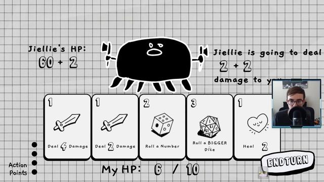 THIS 5 MINUTE DECKBUILDER BROKE ME... (GMTK Game Jam 2022) смотреть онлайн