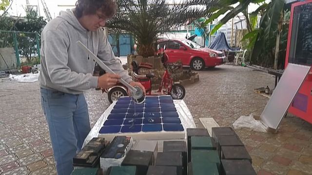 Сборка солнечных батарей из ячеек, элементов SUNPOWER своими руками: часть 1 смотреть онлайн