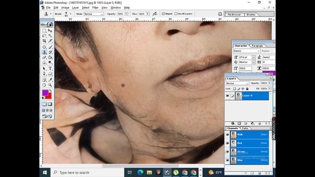 NEW Photo Restoration Filter in Photoshop! Photoshop7.0 #oldphotomakingnew #makingnew смотреть онлайн