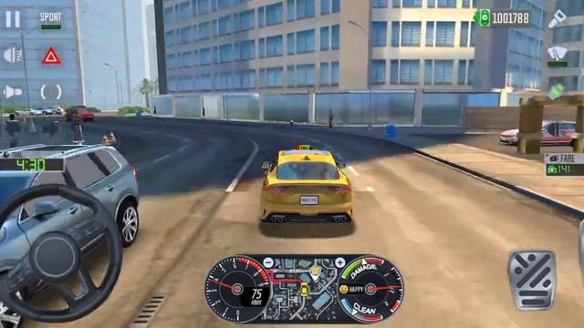 Kia Stinger Taxi | Taxi SIM 2020 Miami City Android Gameplay Driving Car смотреть онлайн