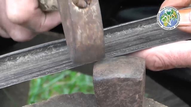 Как правильно клепать косу смотреть онлайн