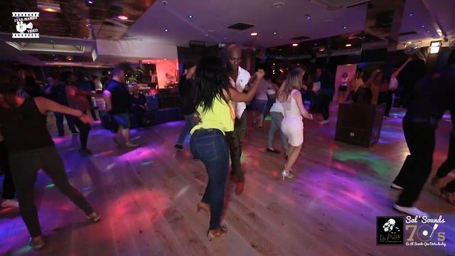 Jimmy & Florecita del Caribe - social dancing @ Sal'Sounds 70's party смотреть онлайн