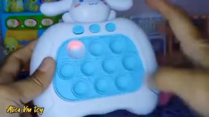 5:16 minutes Satisfying with Unboxing Review Quick Fast push puzzle game/ #asmr #popit