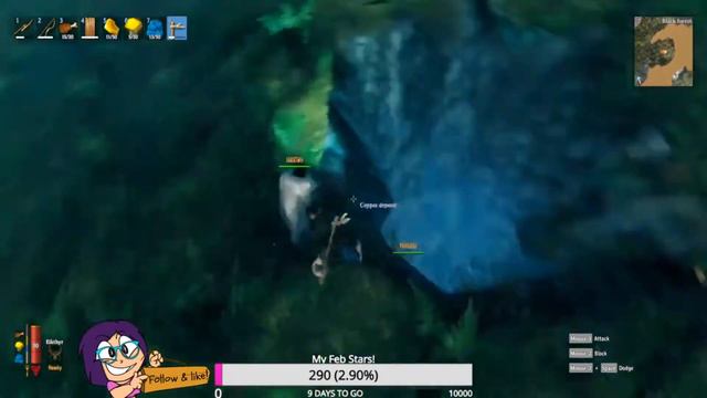 Valheim stream wrap-up (die by troll twice; almost die by tree again; got locked out of my portal) смотреть онлайн