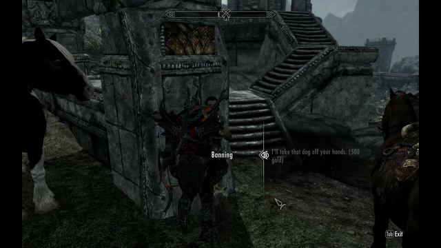 Skyrim Gameplay - How To Get A War Dog смотреть онлайн