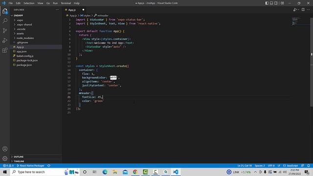 React Native #4 | run app on physical device and emulator смотреть онлайн