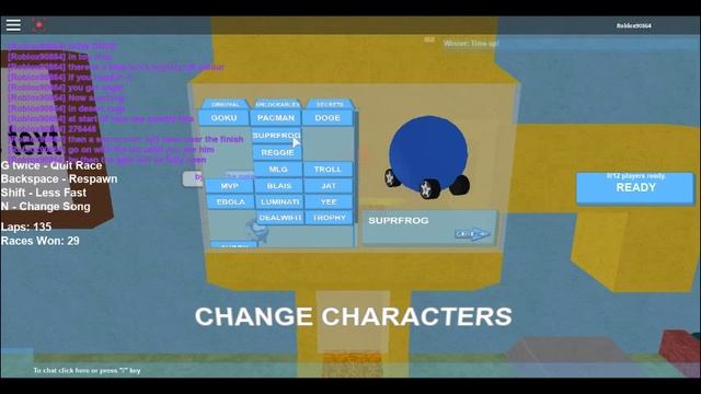 How to get (most) characters in roblox sanicball! смотреть онлайн