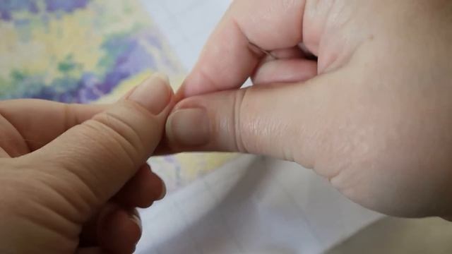 Вышивка крестиком. "Лавандовый сад". Почти завершенная работа. смотреть онлайн