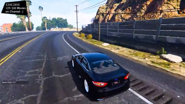 2015 Ford Fusion Titanium 1.0 - GTA V MOD ENB | 2.7K / 1440p ! _REVIEW смотреть онлайн
