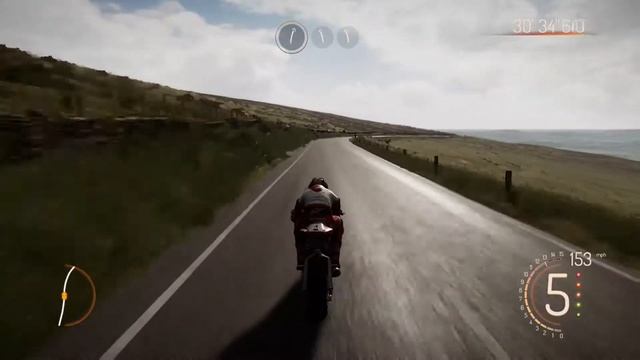 tt isle of man THE GAME Completing the mountain without crashing смотреть онлайн