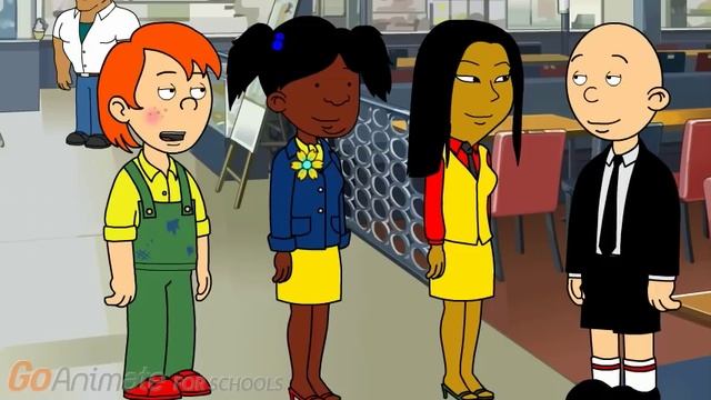 Caillou Ditches Rosie's School Play And Gets Grounded смотреть онлайн