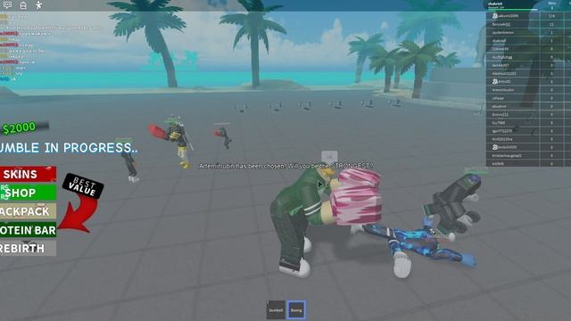 СИМУЛЯТОР БОКСА 2 ? БОКСЕР - КАЧОК ИДЁМ НА РИНГ! Бои без правил в Roblox Boxing Simulator 2 RTHRO смотреть онлайн