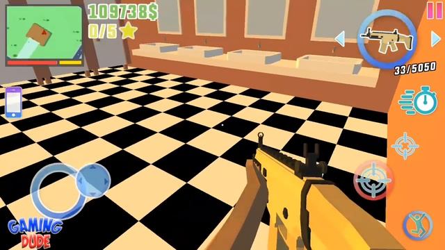 Dude Theft Wars: Open World Sandbox Update - MOON GRAVITY | Android Gameplay FHD смотреть онлайн