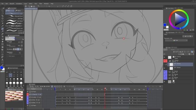 Clip Studio - How to Animate Like a PRO - 2D Animation in CSP (Beginners Tutorial Guide) смотреть онлайн