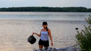 Волга.Рыбалка.Под Колязиным.Деревня Новоокатово.Тверская область.