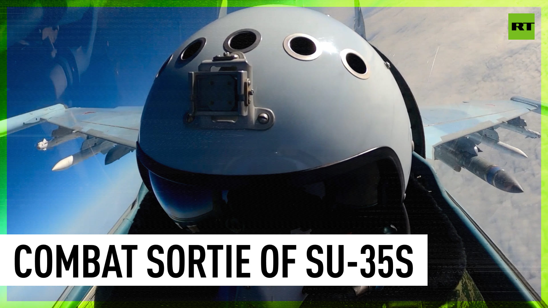 Su-35s On Combat Mission During Special Operation