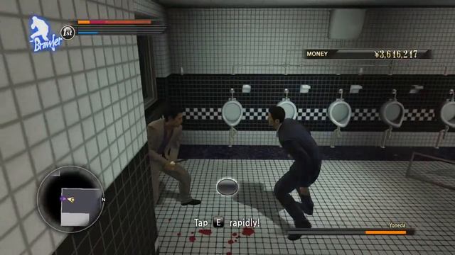 Yakuza 0. Прохождение #4. Разборки в штабе семьи Доджима. Первый сложный бой. смотреть онлайн