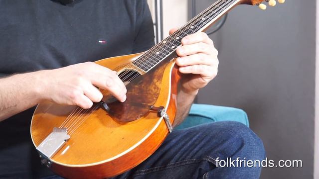Gibson Vintage A-Mandoline Q-I Style (Bj. 1914) - OUGENWEIDE Nachlass смотреть онлайн
