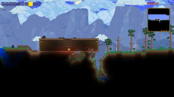 Terraria #1 (Слизь много слизи!0_0) :)