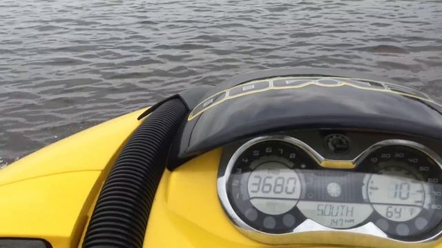 2007 SEADOO rxp supercharged top speed/water test смотреть онлайн