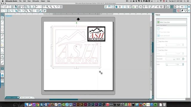 Silhouette Studio tutorial on tracing images and logos смотреть онлайн