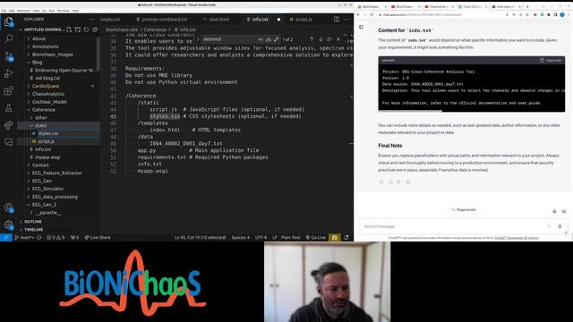 Free Biomedical Data Tools -Numpy -Pandas -Scipy -Plotly -Flask -GPT-4 -Python смотреть онлайн