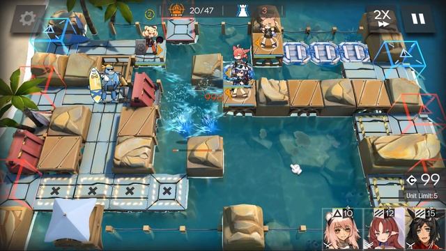 CC#11 Under-Construction Beachside Challenge Mission 3 | Low End Squad | Fake Waves |【Arknights】 смотреть онлайн