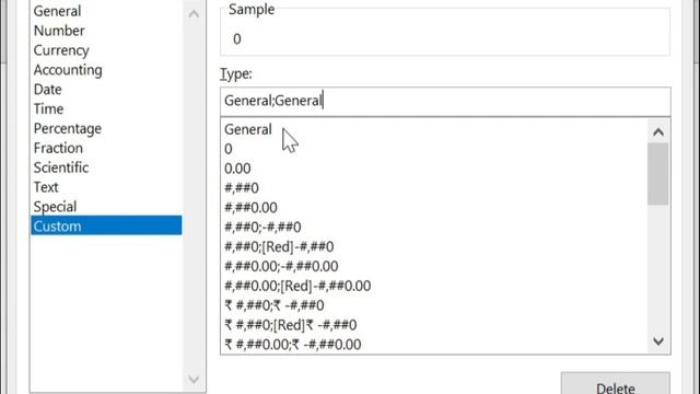 Custom Number Formatting in Excel | Trick 3 | Hide or Replace Zero Values смотреть онлайн