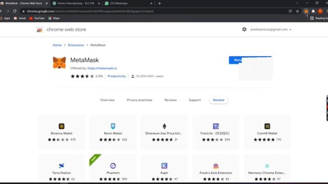 How To Easily Add Metamask to Your Google Chrome Extension смотреть онлайн