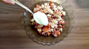 салат с консервированной фасолью