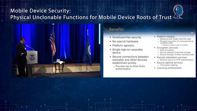2016 R&D Technical Workshop: Physical Unclonable Functions for Mobile Device Roots of Trust смотреть онлайн
