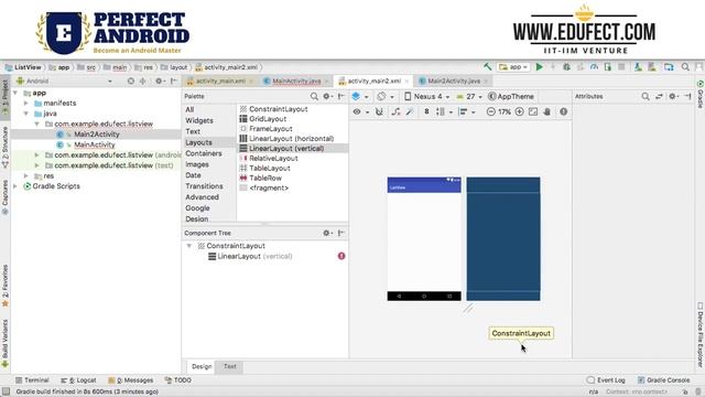 Perfect Android - Lesson M3#4 - Learning more about ListView, Intent, Bundle смотреть онлайн