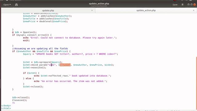 Update Record into table : Database with PHP- Part5 | Update Query using HTML Form and PHP смотреть онлайн