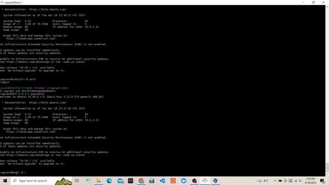 DEVOPS: Using Ansible for provisioning with Vagrant, Oracle VirtualBox, Git Bash on Windows - Part смотреть онлайн
