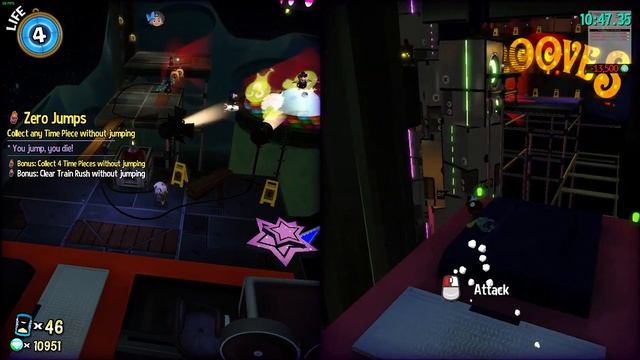 Ch.2 Act 1: Dead Bird Studio (0 Jumps) | A Hat in Time смотреть онлайн