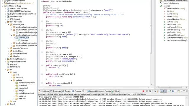 3. RichFaces 4 for Desktop & Mobile in JBoss Developer Studio 5 смотреть онлайн