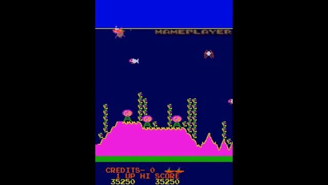Battle of Atlantis 1981 Comsoft/Game World Mame Retro Arcade Games смотреть онлайн