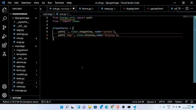How to upload And Display Image Using Django Framework || Django Projects For Beginners || Code смотреть онлайн